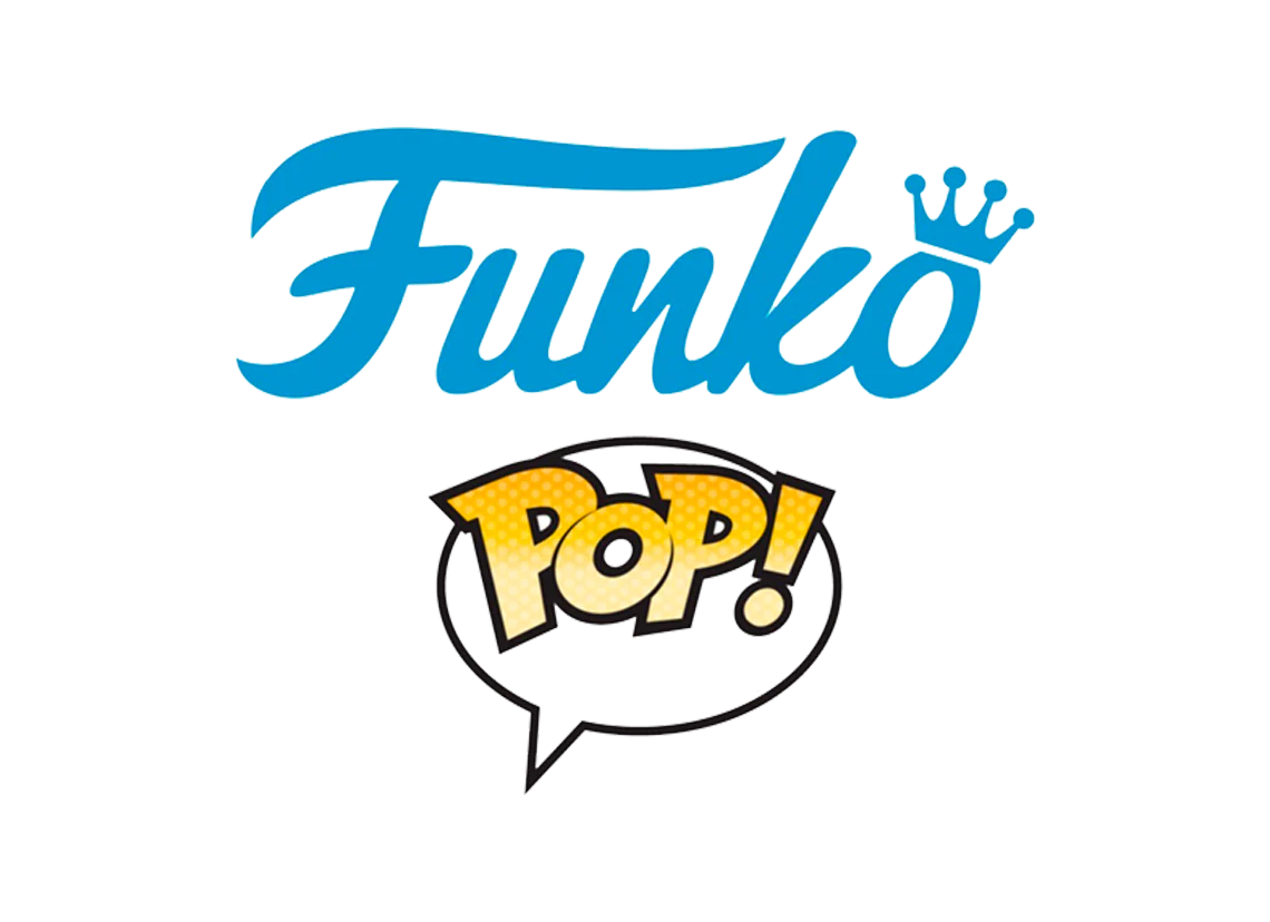 logo de l'entreprise funko avec le logo funko pop!