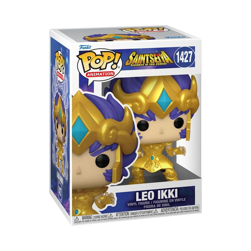 Boîte collector Funko POP! Ikki Chevalier d’Or du Lion – Saint Seiya