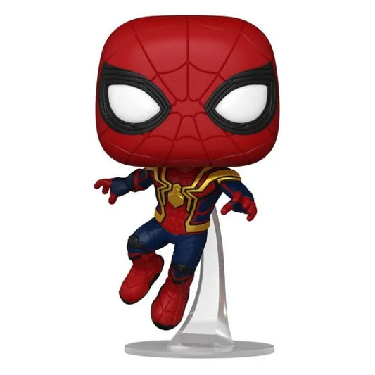 Détail figurine Spider-Man Leaping – Funko POP! Marvel 2025